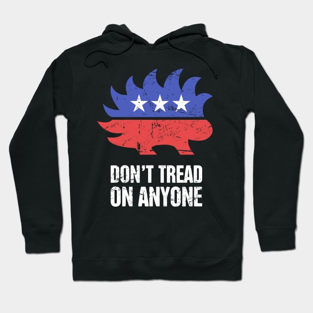 Funny United States Election Libertarian Party Hoodie by Wizardmode